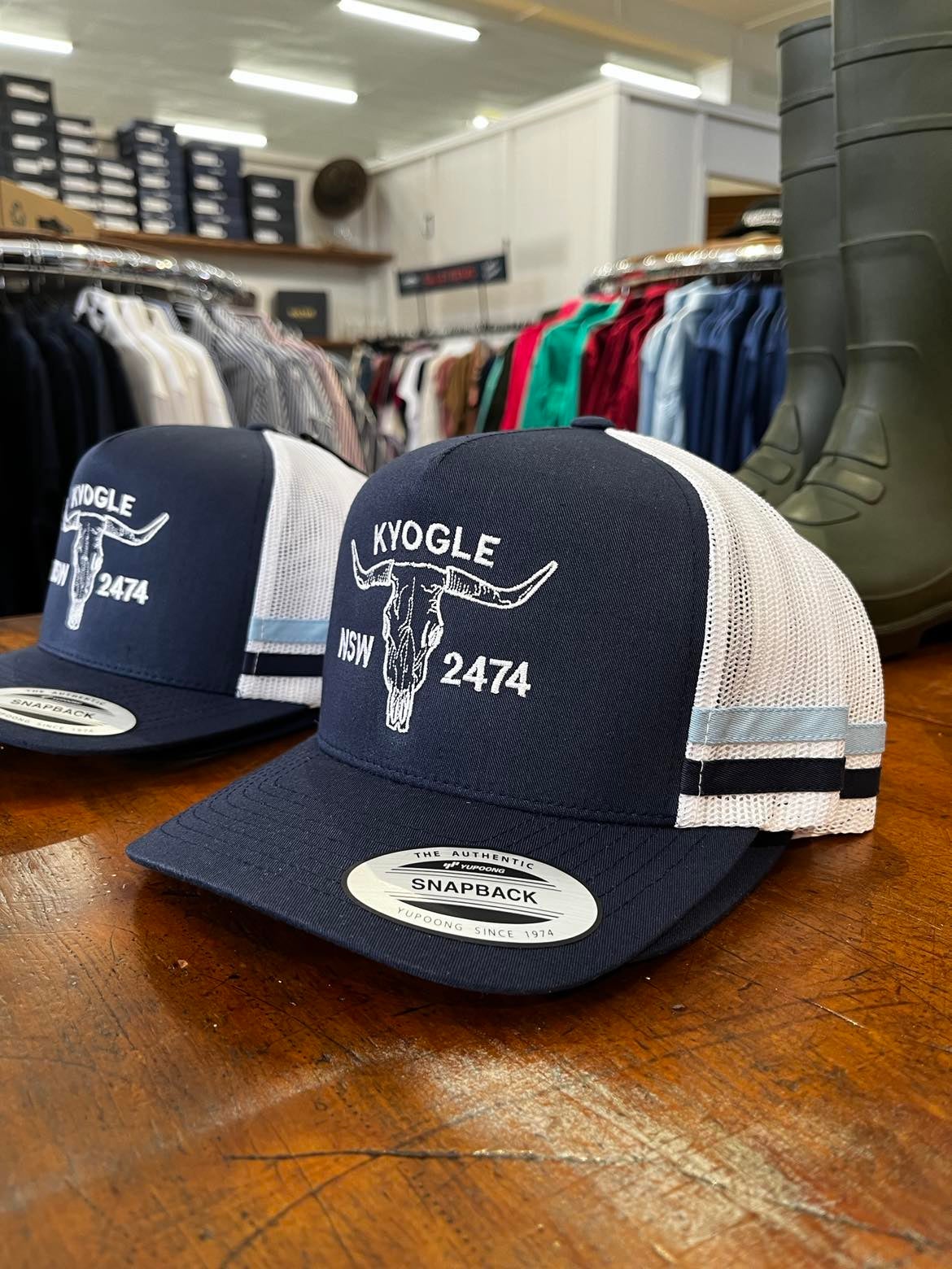 Kyogle Trucker Cap 6507 Navy COUNTRYFOLK Workwear & Apparel